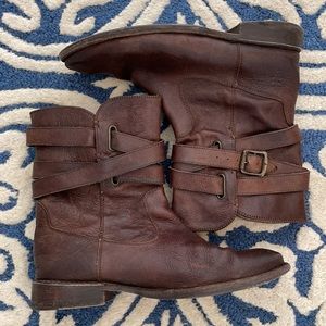 Frye Shirley Strap Ankle boots